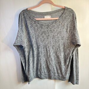 Current Elliott Gray Knit Sweater